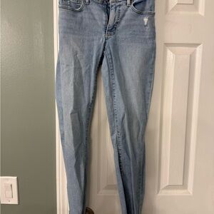LOFT Women's Light Blue Skinny Jeans